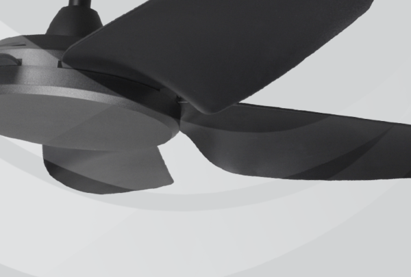 Prima 40 Natural wind _ last memory Alpha PRIMA 5B 40 MATT BLACK Ceiling Fan 5 Blades 101 cm Motor DC Matt Black
