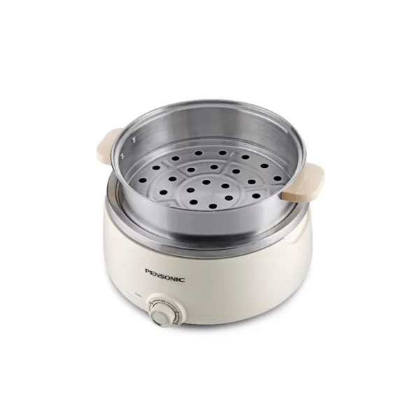 Pensonic Stainless Steel Multicooker with 304 Stainless Steel Steamer   PMC 1400S