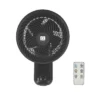sg-11134201-8262f-mma4snoh6cxv67.webp CE Integrated CE09 TFWR Turbo Wall Fan With Remote 9 90W AC Motor Black